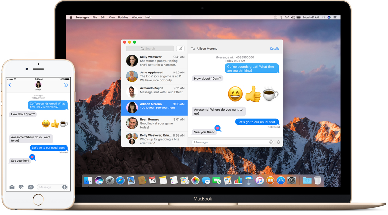 how to update your mac to get imessages