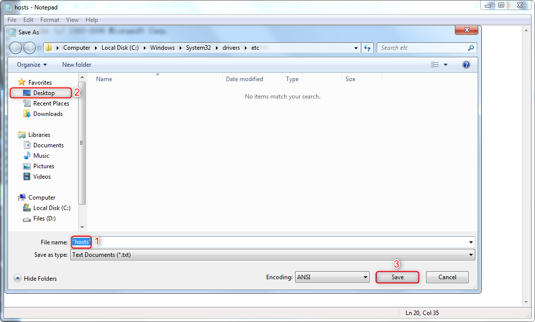 Fix iTunes Error 3014 - Reset Hosts Files on Windows