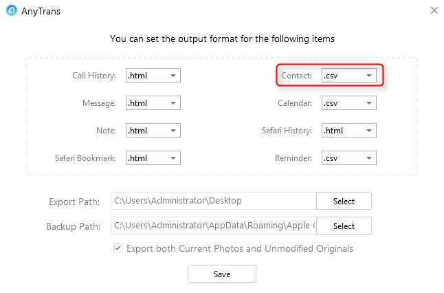 How to Backup iPhone Selectively with AnyTrans - Step 3