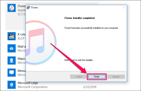 ipod not showing in itunes windows 10