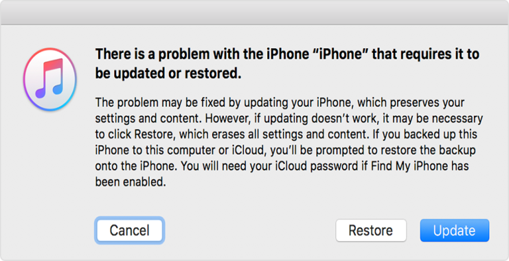 How to Fix iTunes Stuck on Waiting for iPhone Error via Recovery Mode - Step 3