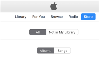 Enable View all in iTunes