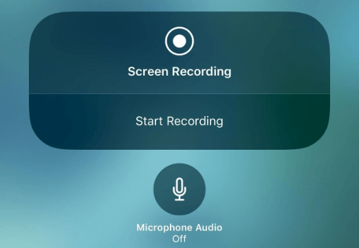 Fix iOS 14/13 Screen Recording No Sound – Enable Microphone