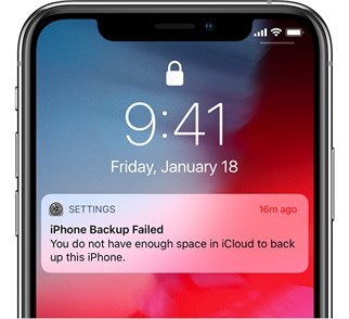 iPhone won't back up to iCloud