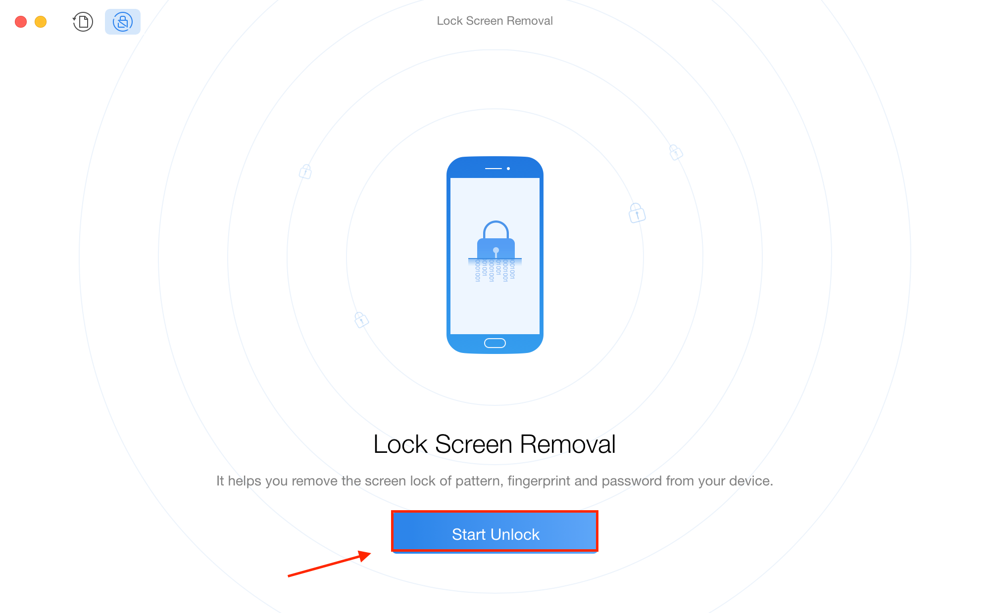 How to Fix Forgot Screen Lock Password on Samsung - Step 2
