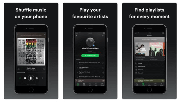 Top 5 Free Offline Music Apps for iPhone - Spotify