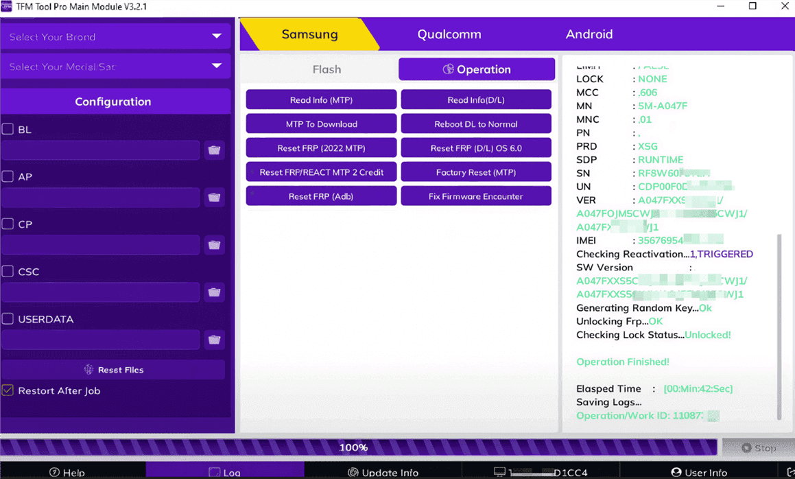 FRP Removal Complete