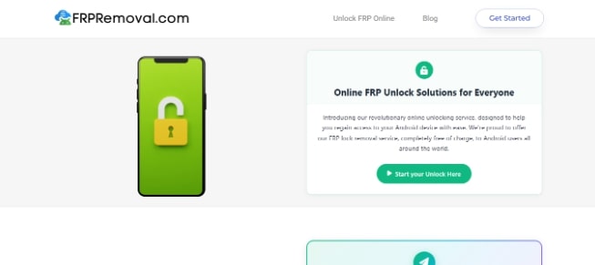 FRPremoval Website Interface