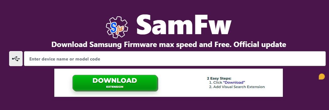 A screenshot of the SamFw FRP unlock tool showing the primary function used for the Android 14 bypass method on a Galaxy device.