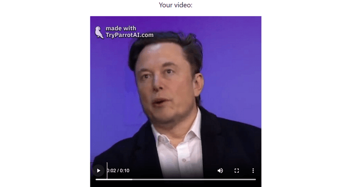 Generate a Video of Elon Musk