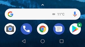 google now search bar not working