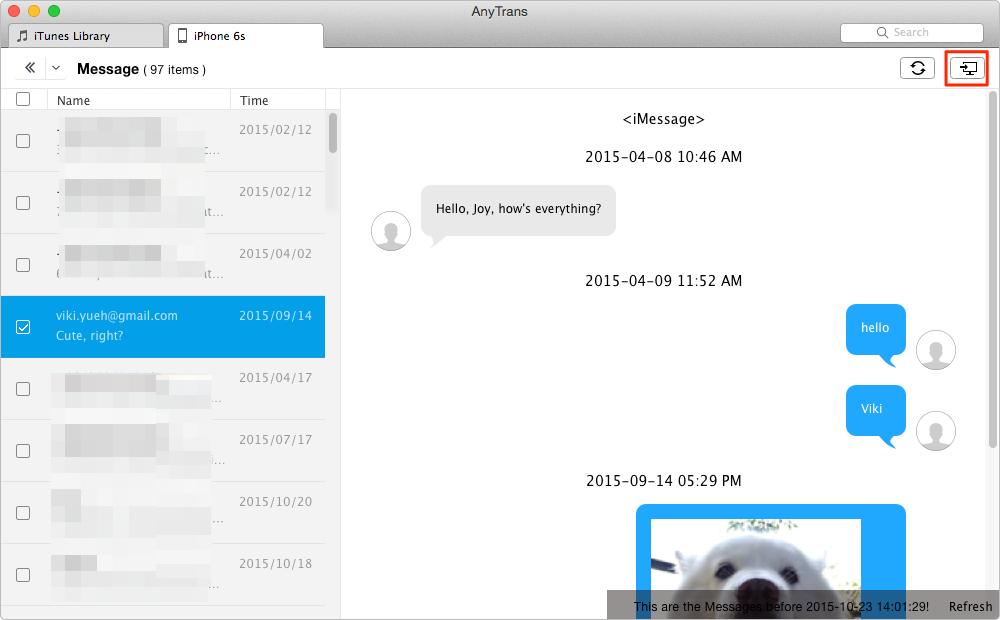 how to set up iphone messages on mac