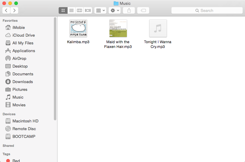 How to Get Music off iPod to Computer – Step 4