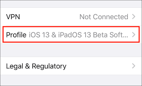 Ensure the Downloaded iPadOS Profile