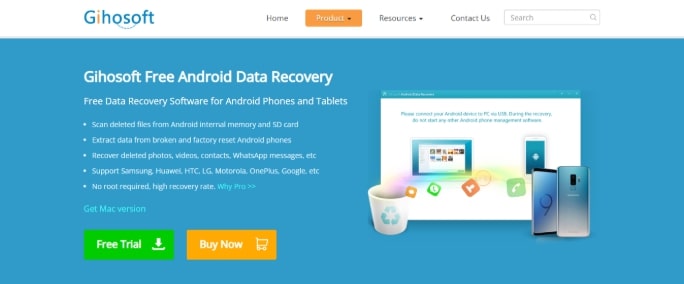 Gihosoft Free Android Data Recovery