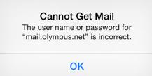 iPhone Gmail Not Working - The User Name or Password is Incorrect