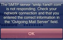 iPhone Gmail Not Working - The IMAP Server is Not Responding