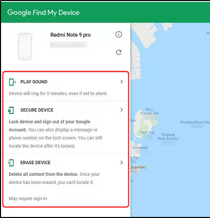 What Can you Do with Google Find My Device