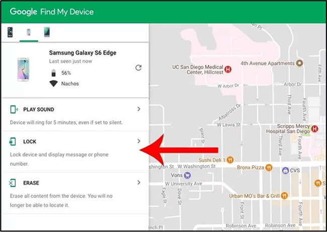 google find my phone app