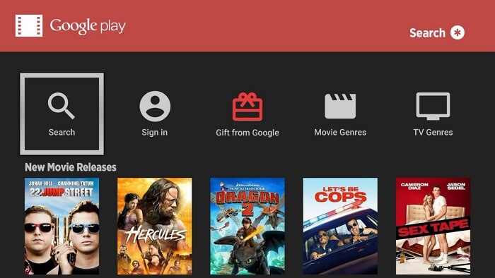 Google Play Movies and TV