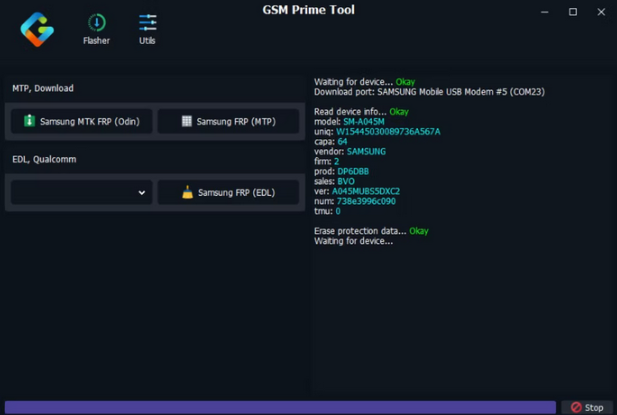 GSM Prime Tool