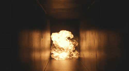Hallway Explosion Overlay