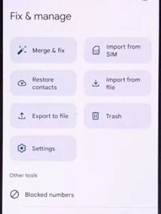 Hit the Fix & Manage Button