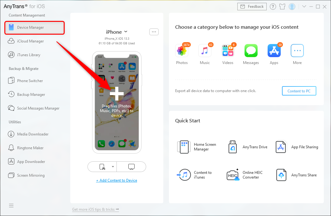 how to transfer pictures from iphone to mac