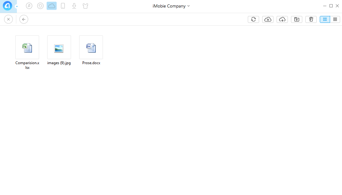 How to View Files on iCloud Drive with AnyTrans - Step 3