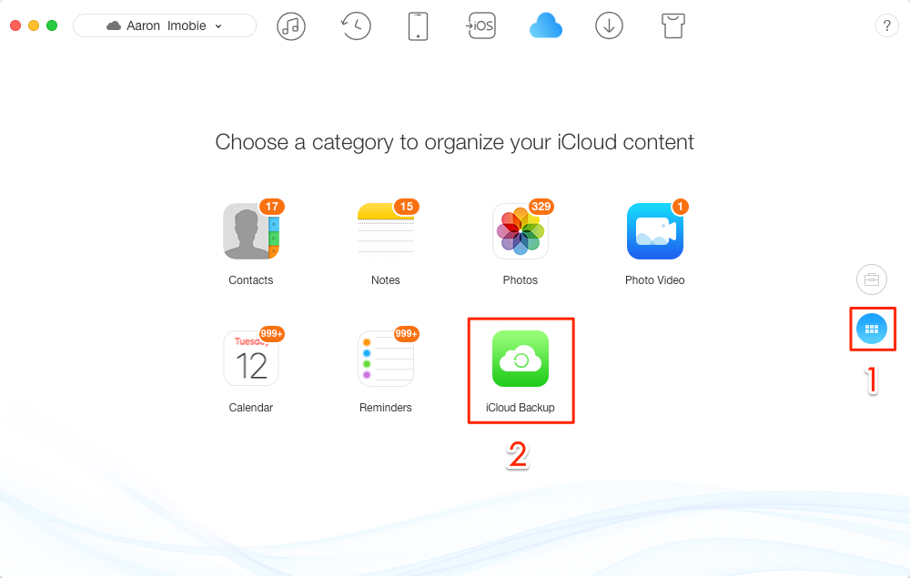 icloud backup reader