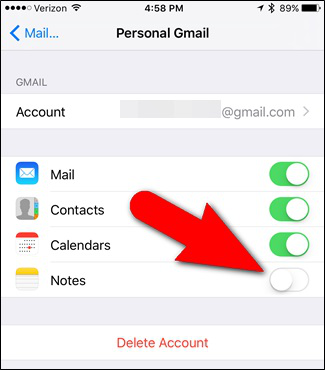 How to Access iCloud Notes on Android - Step 2