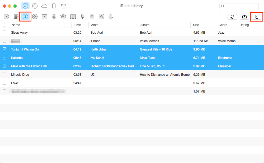 How to Transfer Music to iPhone without Syncing – Step 2
