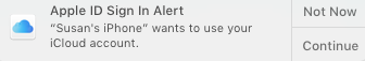 How to approve iPhone from Mac for iCloud Keychain Setup