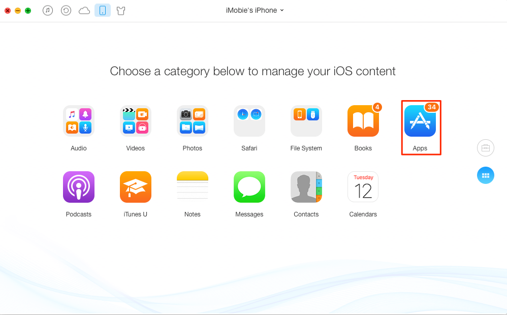 Backup iPad iPod touch – Step 2