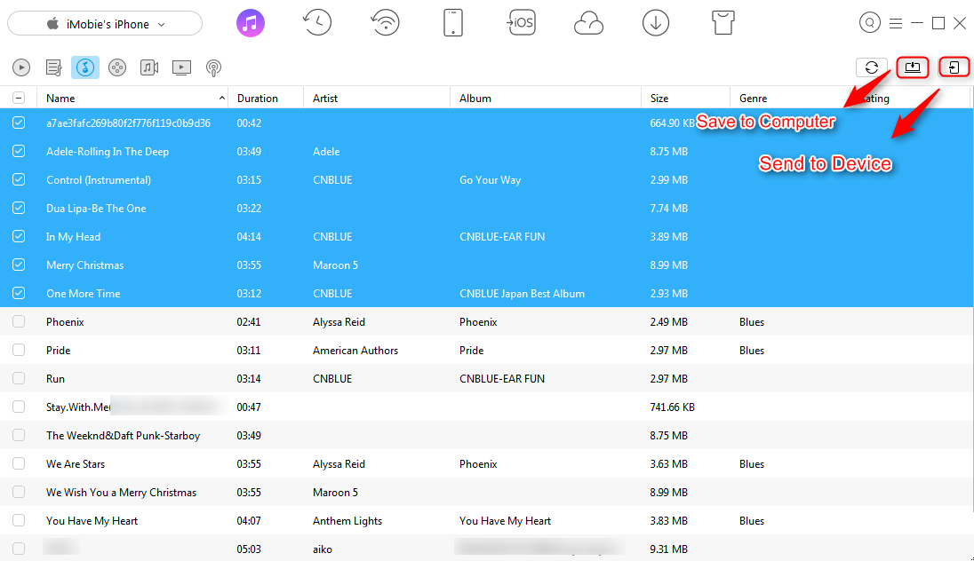 How to Backup iTunes Music - Step 2