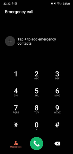 how to get rid of emergency call on lock screen android