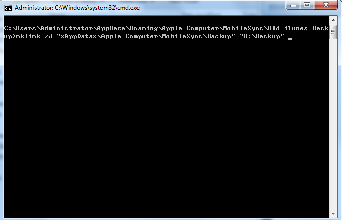 How to Change iTunes Backup Location on Windows - Step 4
