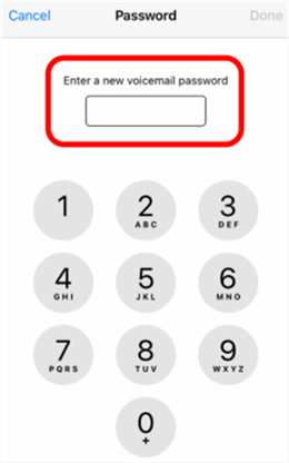 Change Voicemail Password iPhone