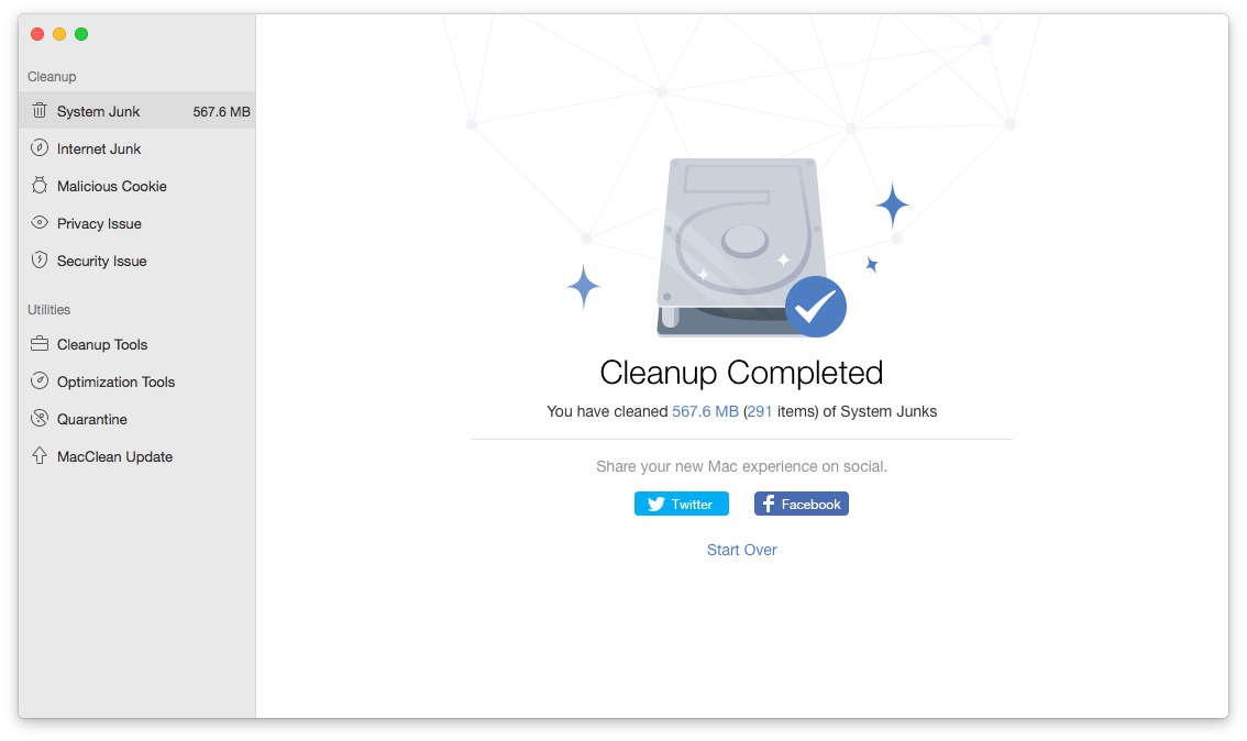 How to Clean Up Mac with MacClean Step 4