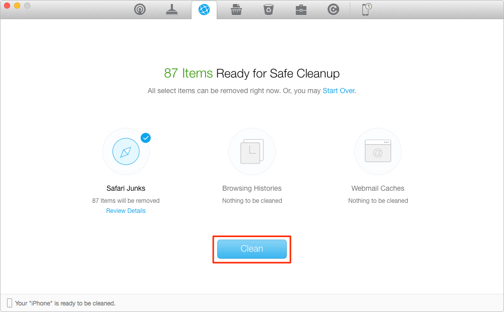 How to Clear History on iPhone – Step 2