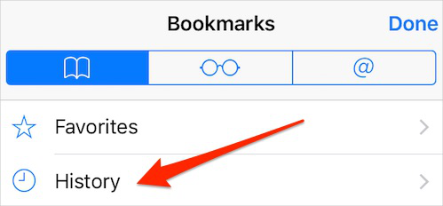 How to Clear Safari History on iPad via Safari App