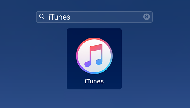 Open the iTunes app on your computer