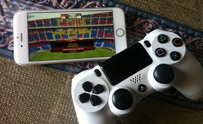 use ps4 controller on iphone