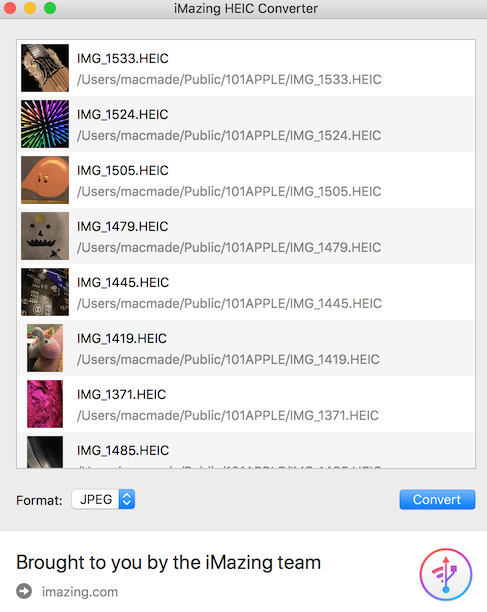 How to Convert HEIC Photos to JPG - Step 2