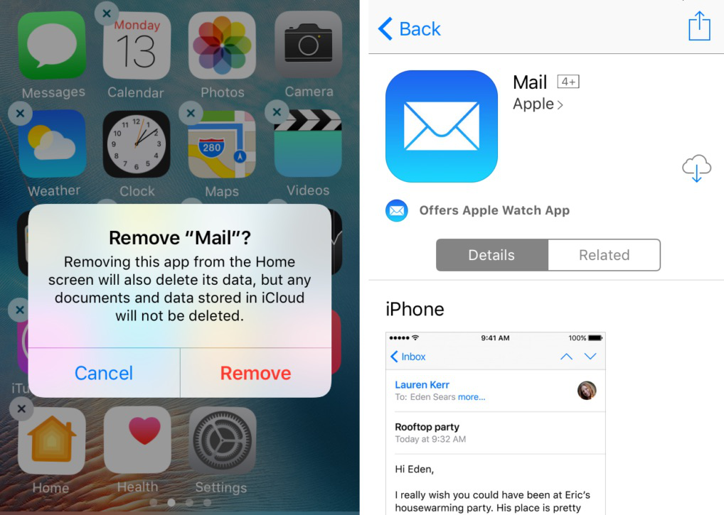 How to Reinstall Built-in Apps on iOS 10 Devices