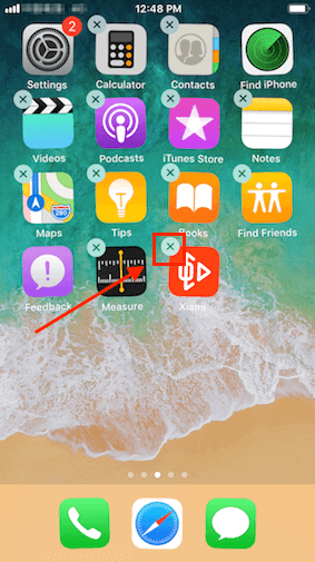 Delete iOS 12 Apps by Using 3D Touch