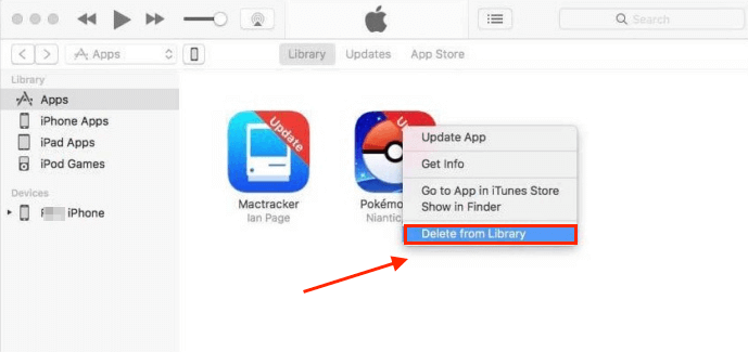 How to Delete iOS 12 Apps via iTunes
