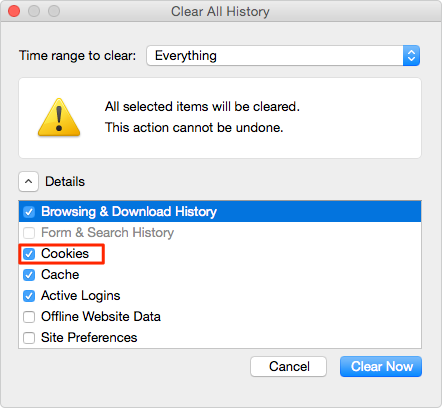 Delete Cookies on Mac with Ease