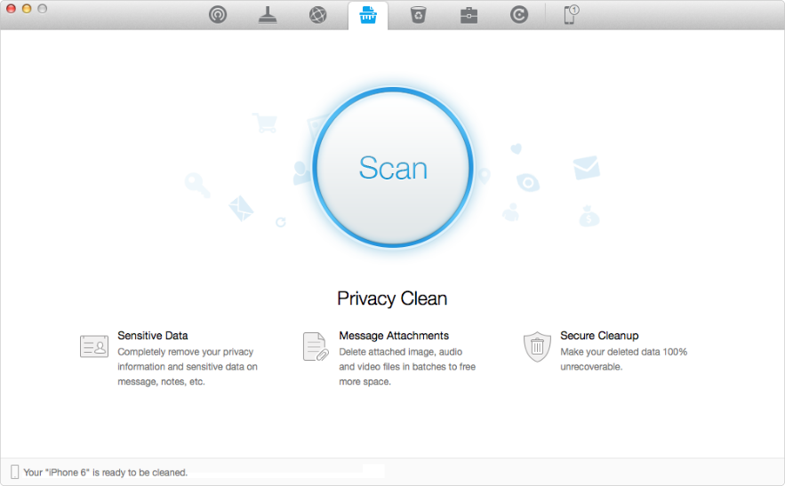 Remove sensitive and privacy information on your iPhone