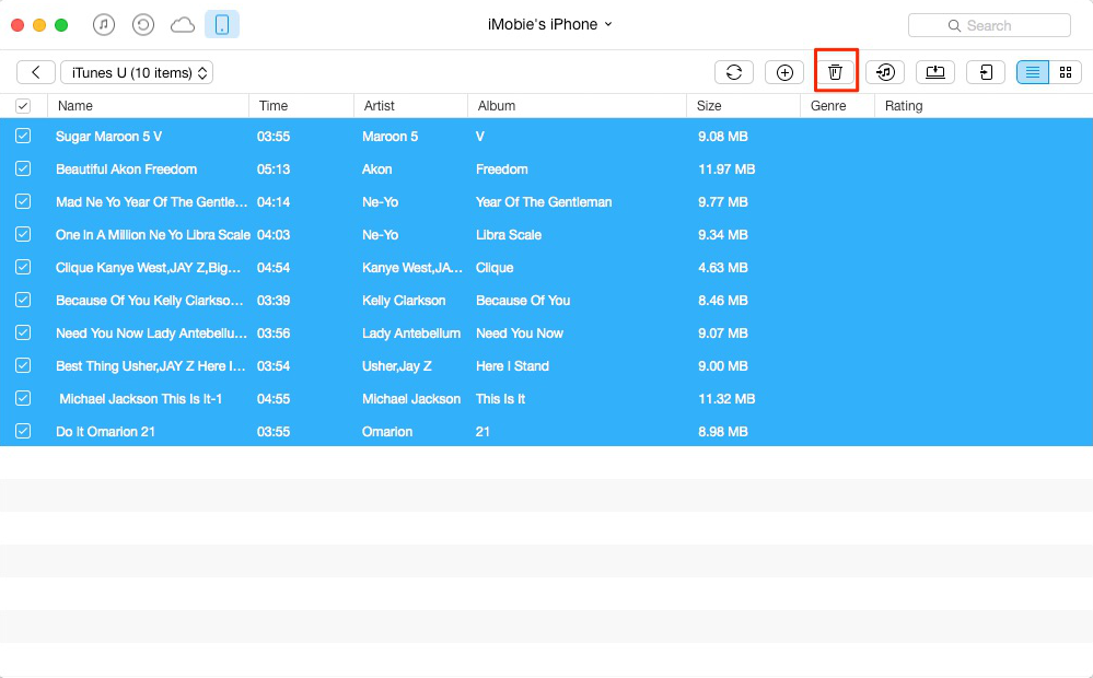 How to Delete iTunes U Courses from iPhone – Step 3